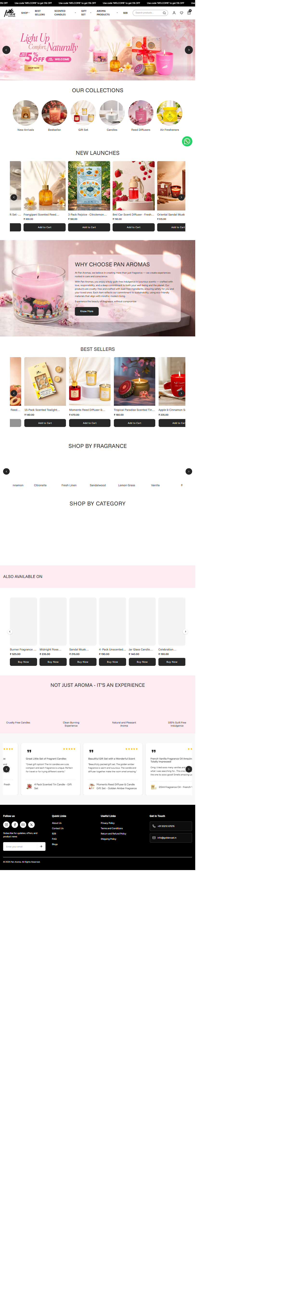  Pan Aroma (Skincare E-commerce Platform Development)