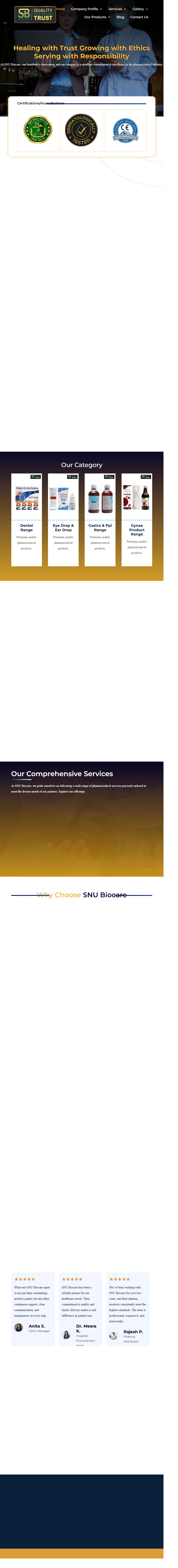 Snubio Care(Healthcare & Skincare E-commerce Website)